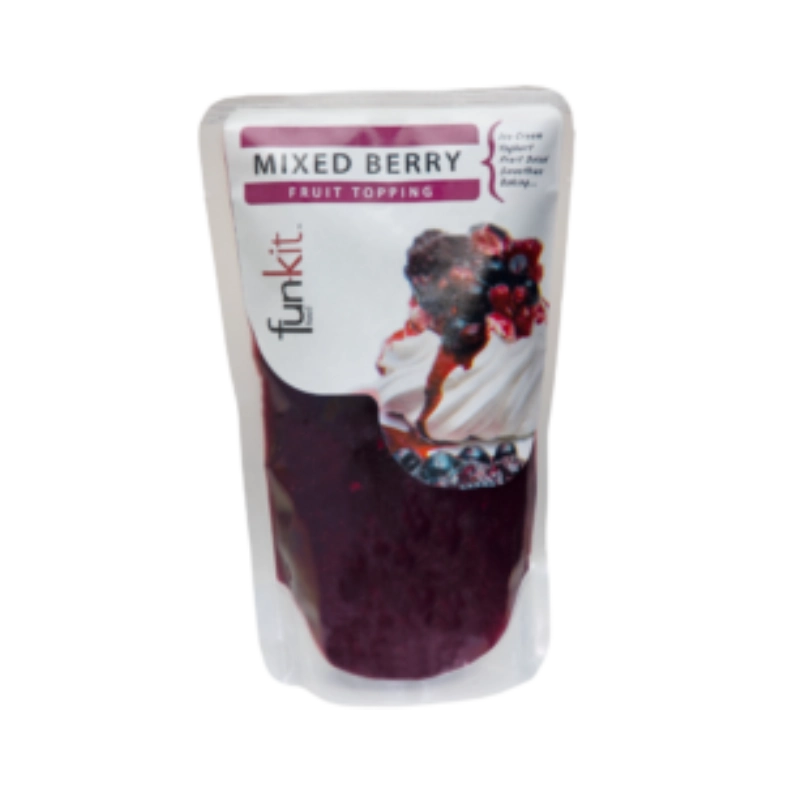 funkit mixed berry fruit topping