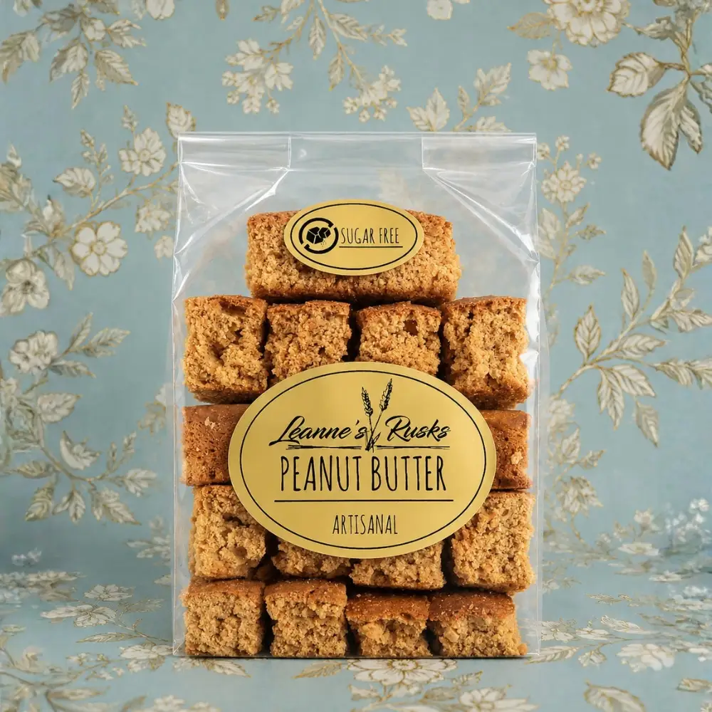 leannes rusks peanut butter product
